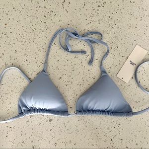 Urban Outfitters Blue Triangle Bikini Top (NWT)